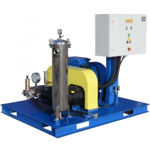 Poseidon Е132 apparatus series, 132 kW, 700-2,500 bar, 25-100 l/min