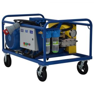 Poseidon E37 (ВНА-1000-20, ВНА-800-25) apparatus series, 37 kW, 800-2000 bar, 10-25 l/min