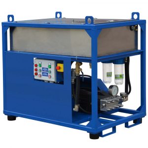 Poseidon E30Cube apparatus series, 30 kW (380 V), 500-1,000 bar, 15-30 l/min