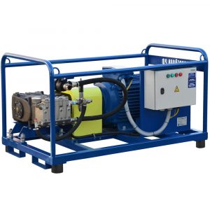 Poseidon E55 apparatus series, 55 kW, 500-1,500 bar, 20-57 l/min