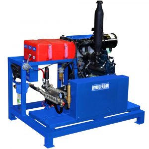 Poseidon DT45S1 apparatus series, 45 hp, 500-1,000 bar, 15-30 l/min