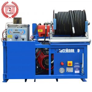 Series of apparatus Poseidon B24S-Th, 100–360 bar, 23/24/27 hp, 21–75 l/min, with heating